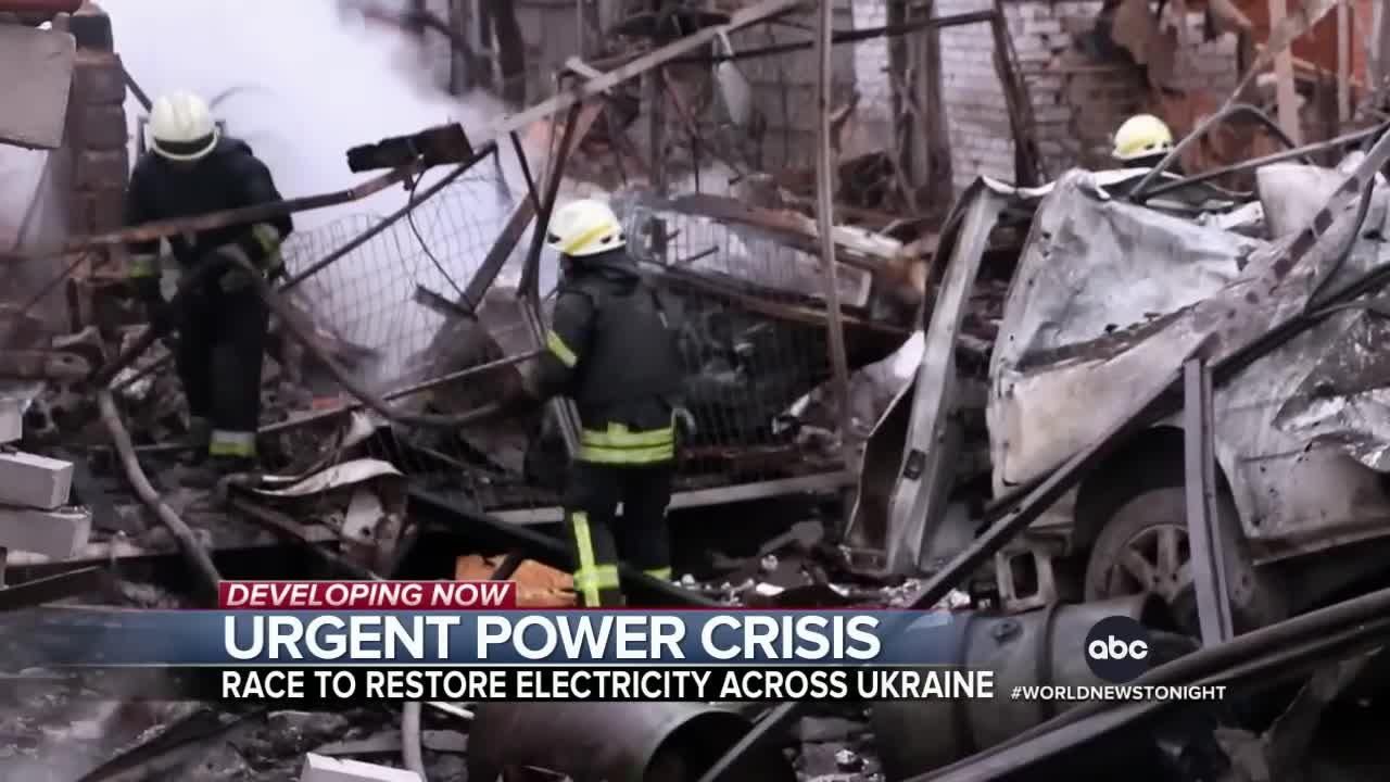 Ukraine faces power crisis as temperatures drop below freezing _ WNT