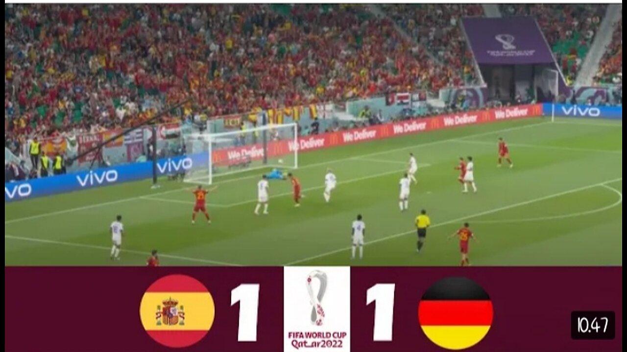 Spain vs Germany 1-1 | 2022 FIFA World Cup Qatar | Match Highlights