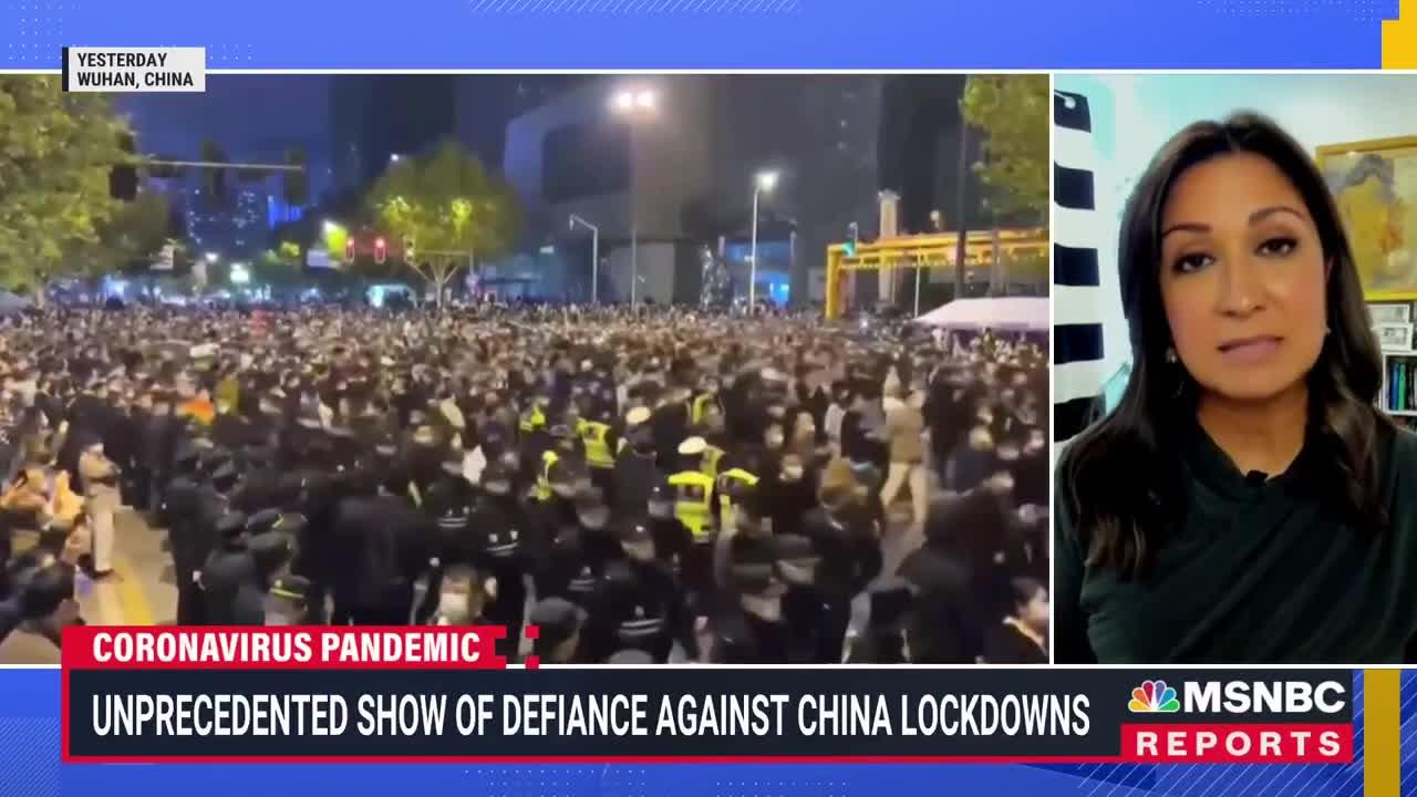Protesters In China Calling For ‘Free Speech’ And, In Many Cases, For Xi's Removal