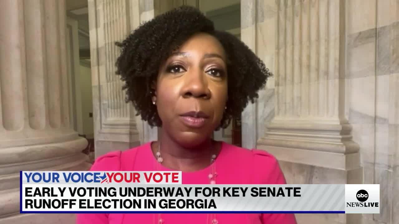 Early voting underway in Georgia for Senate runoff