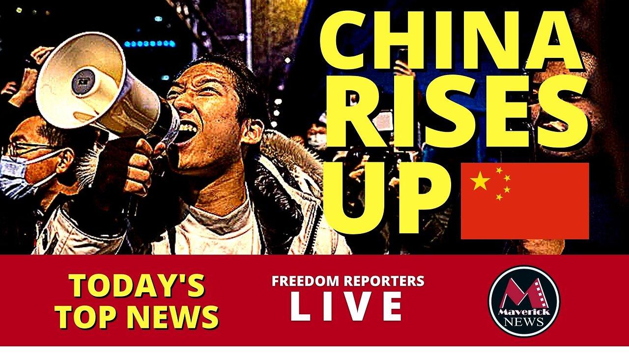 China Rises Up!: Demonstrations Protesting Covid Lockdowns Continue ( LIVE )
