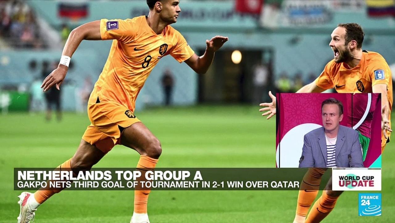 Netherlands beat Qatar 2-0 to end host's dismal World Cup showing