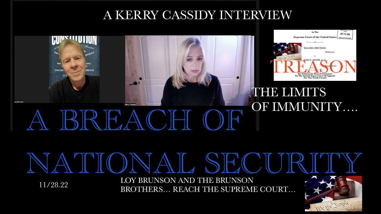 A BREACH OF NATIONAL SECURITY LOY BRUNSON One News Page VIDEO