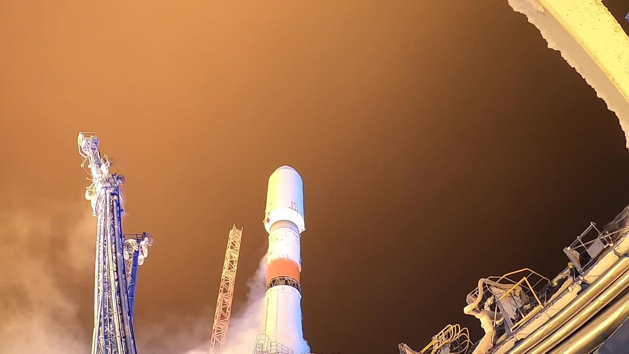 Russian Aerospace Forces launched the Soyuz-2.1b launch vehicle