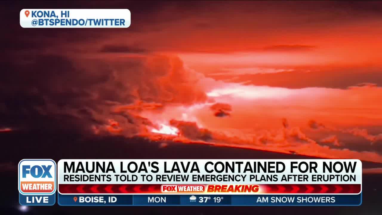 Mauna Loa Eruption 'Lava Could Reach Coastline In Two Hours' If It Spills Over