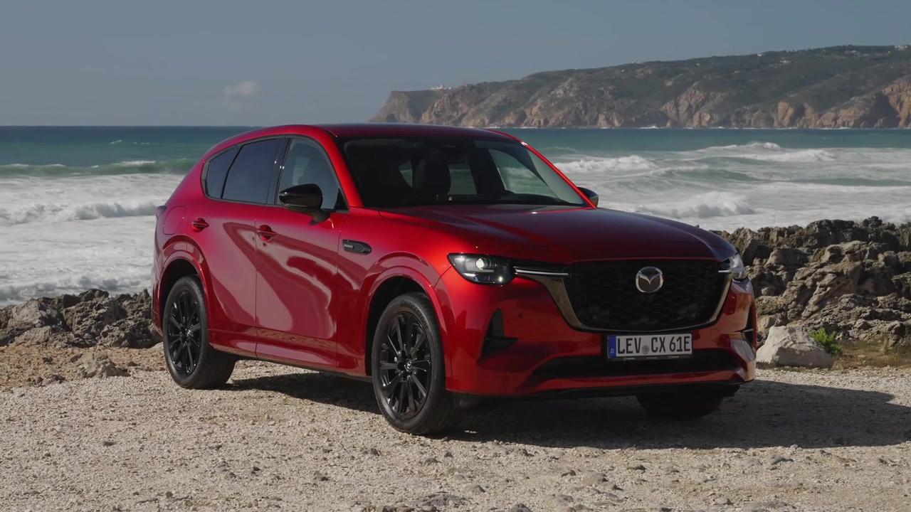 All-new 2022 Mazda CX-60 Design in Soul Red Crystal in Portugal