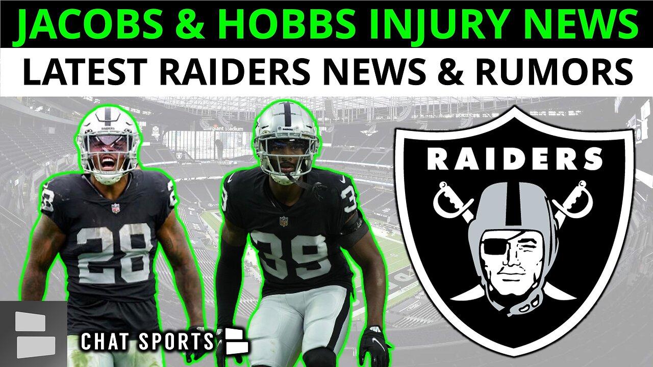 Josh Jacobs & Anthony Averett Injury News + Raiders Rumors On Nate Hobbs, Derek Carr, 2023 NFL Draft