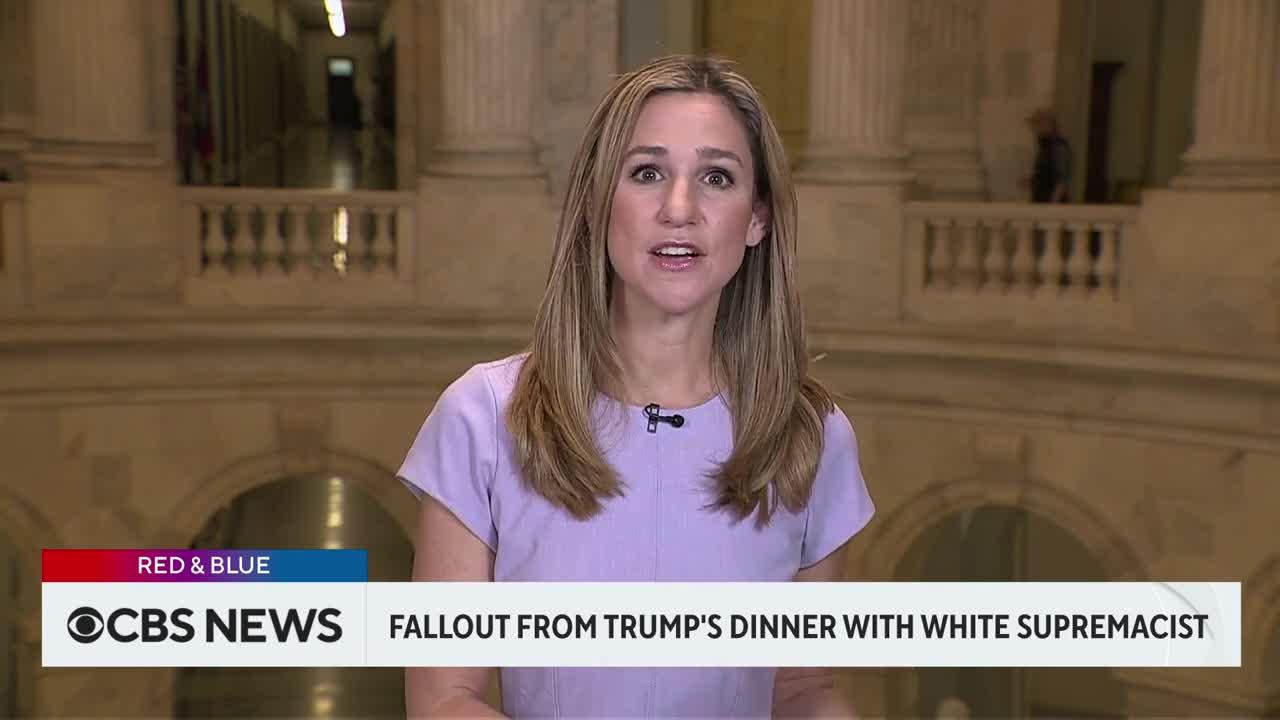 Fallout continues over Trump's dinner with white nationalist