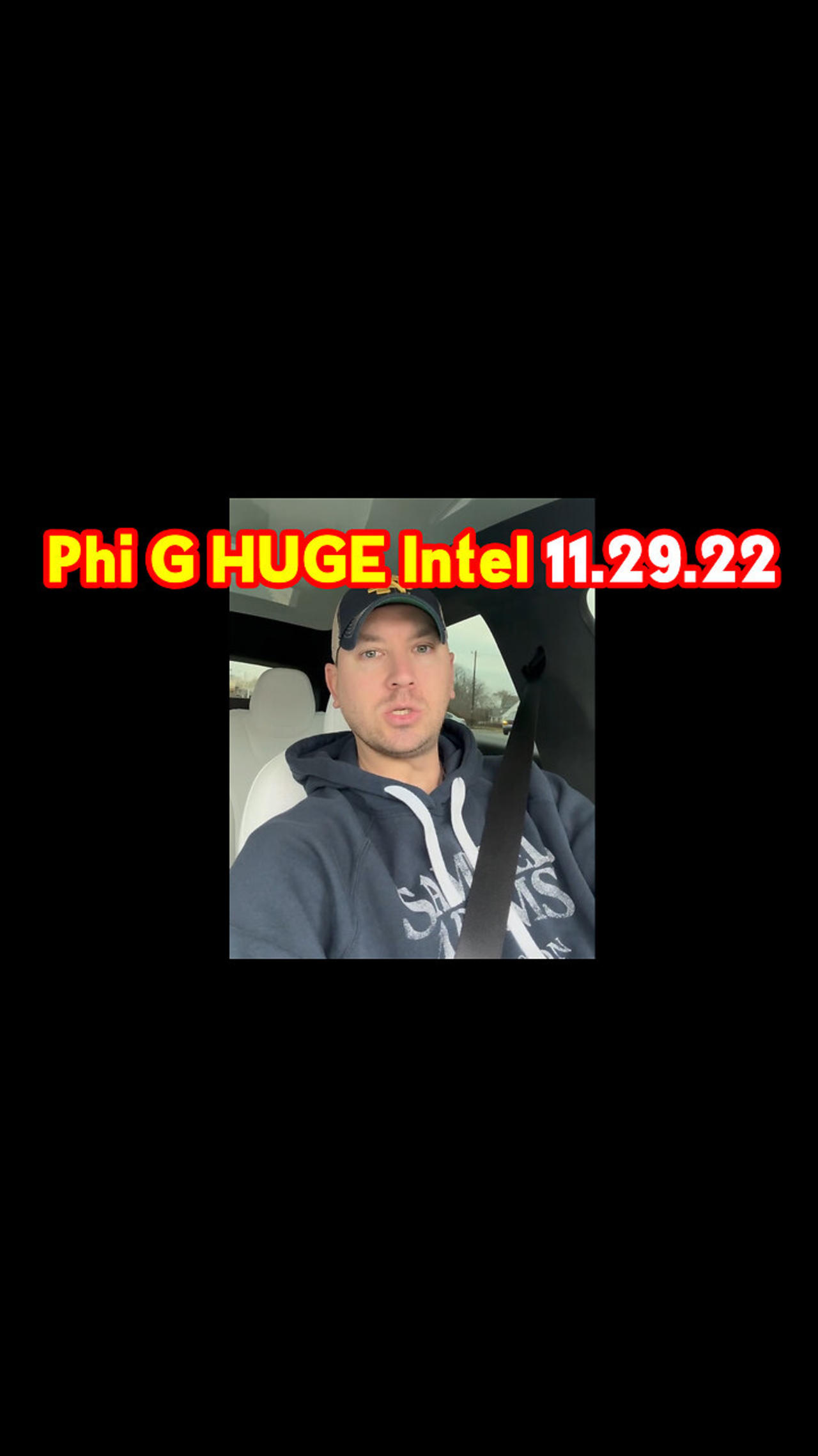 Phil Godlewski HUGE Intel 11.29.22