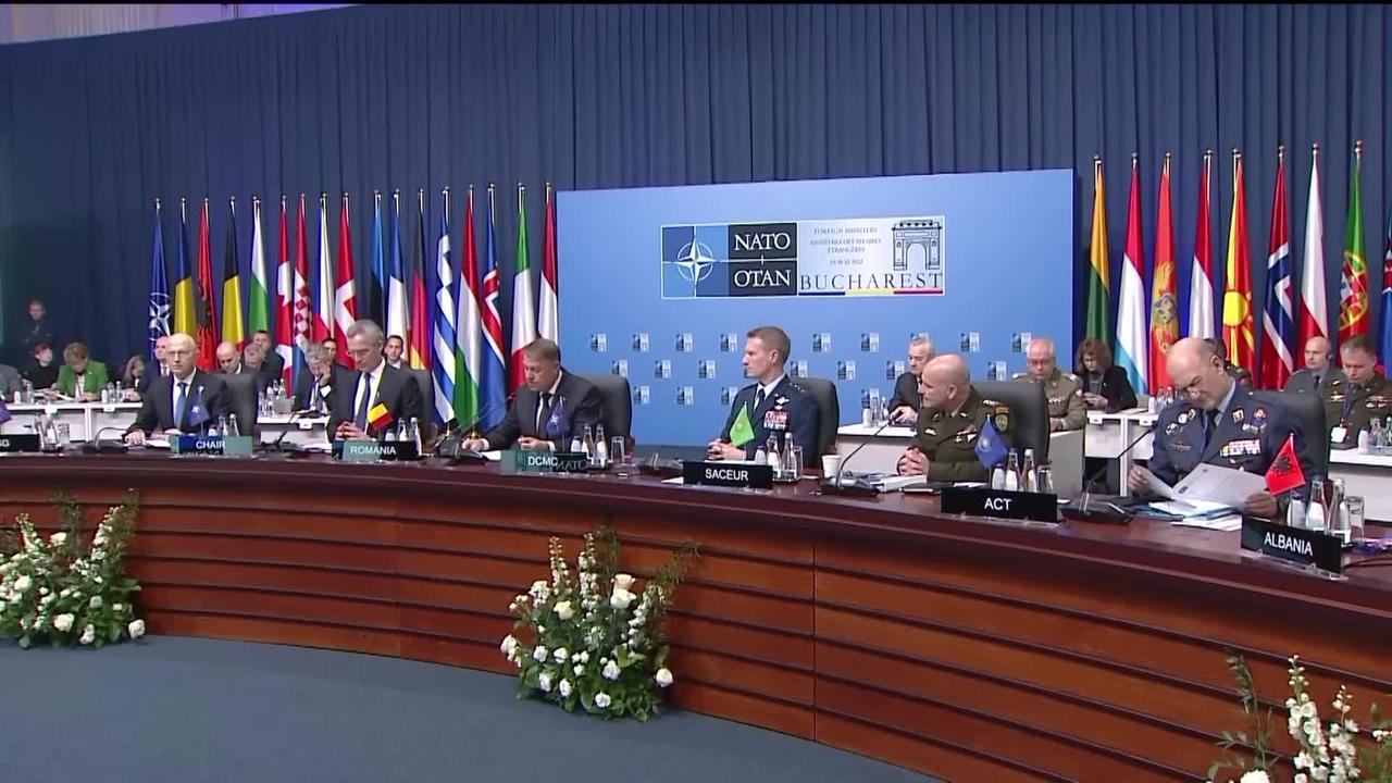 NATO Secretary General, North Atlantic Council at Foreign Ministers Meeting, Bucharest 29 NOV 2022