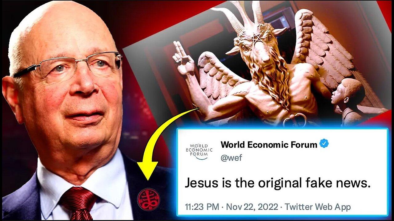 Klaus Schwab: 'God Is Dead' and the 'WEF is Acquiring Divine Powers' TO RULE OVER HUMANITY