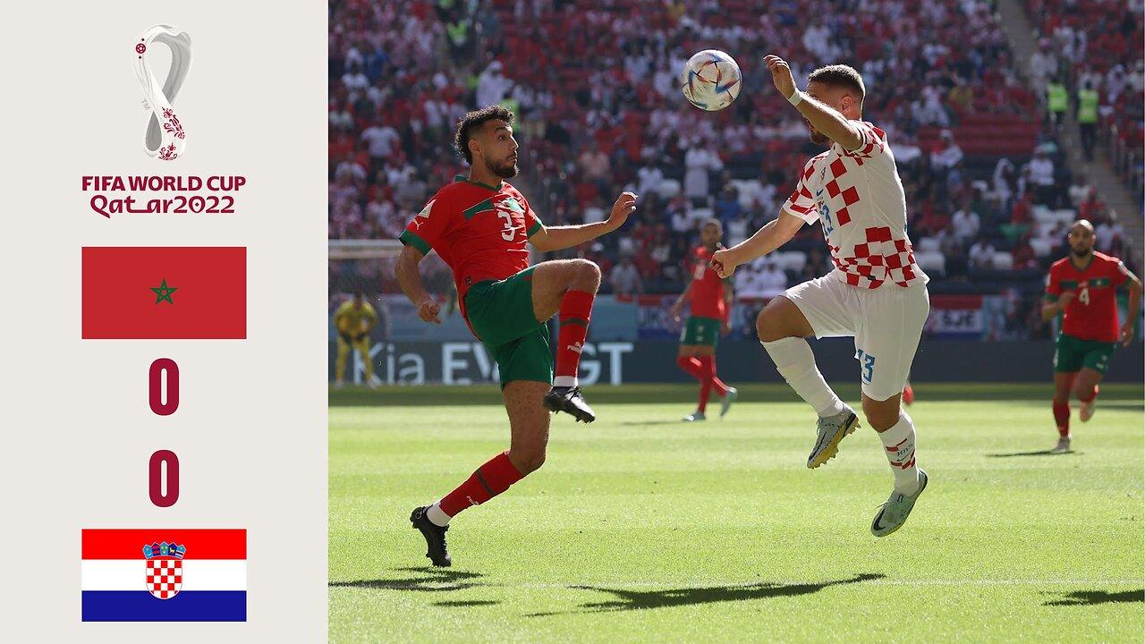 2022 FIFA World Cup match 9 - Morocco vs Croatia