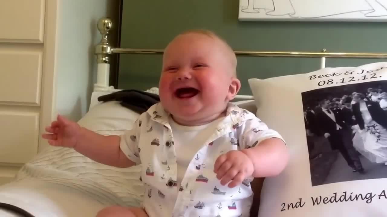 Baby Laughing on father Reaction | Cute Baby | 2022