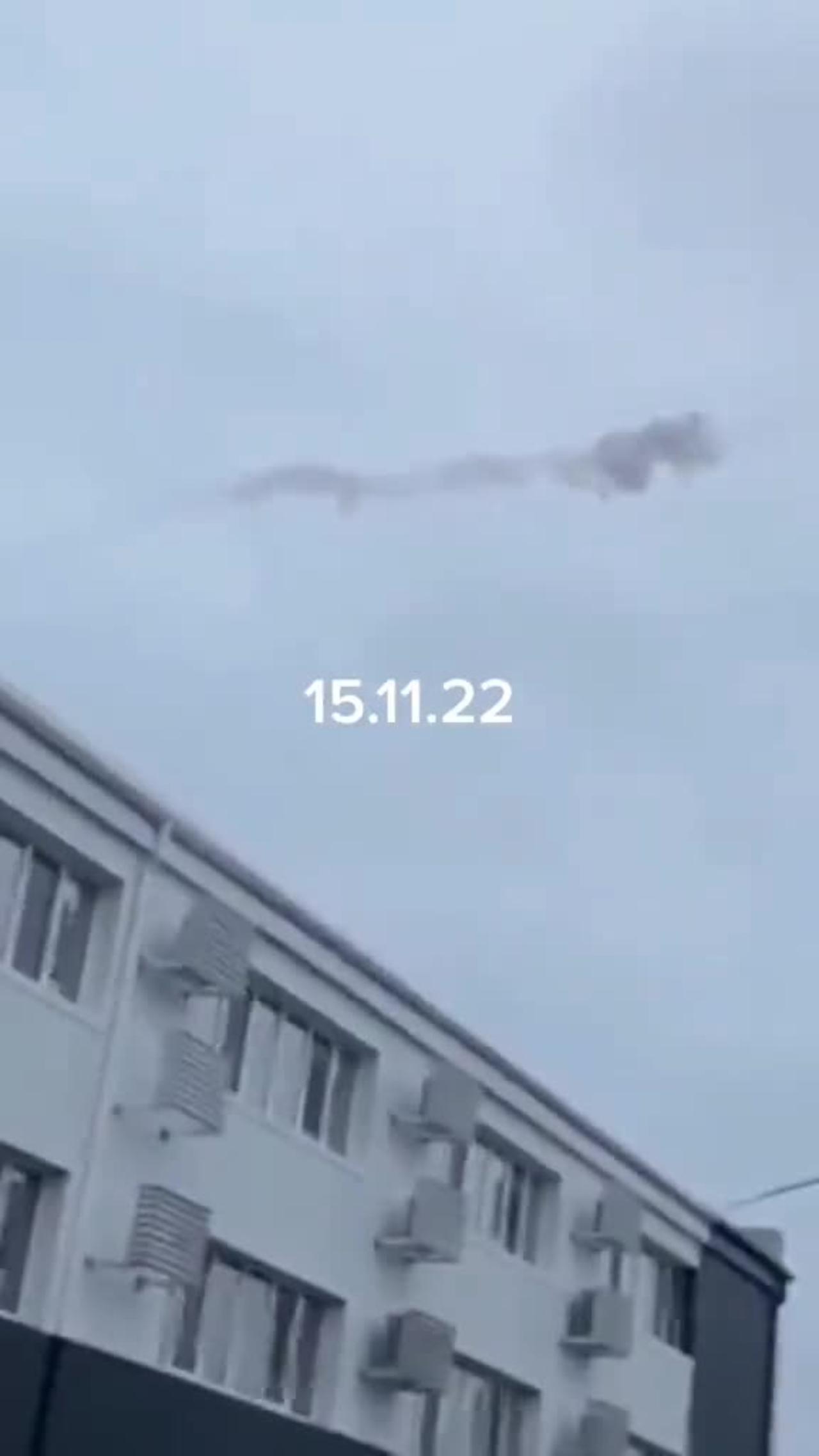 Russian Cruise Missile Intercepted