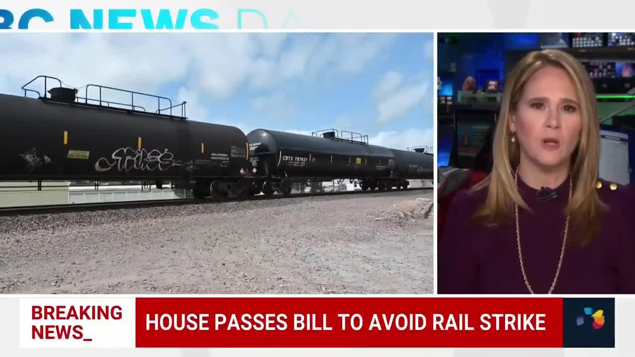BREAKING: House Passes Bill To Avoid Rail Strike