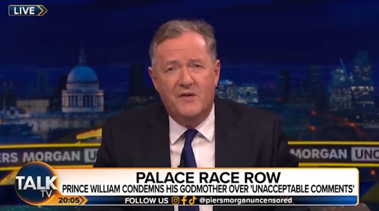 Piers Morgan responds to Lady Susan Hussey's royal resignation