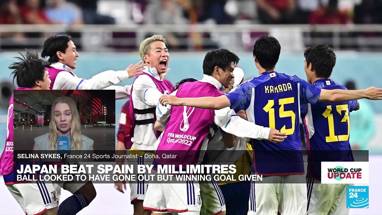 Japan beats Spain 2-1 as both teams advance at World Cup