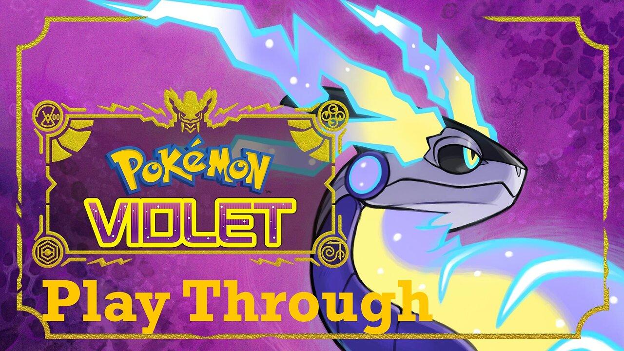 Pokemon Violet Water Gym! Play Through Part 17!