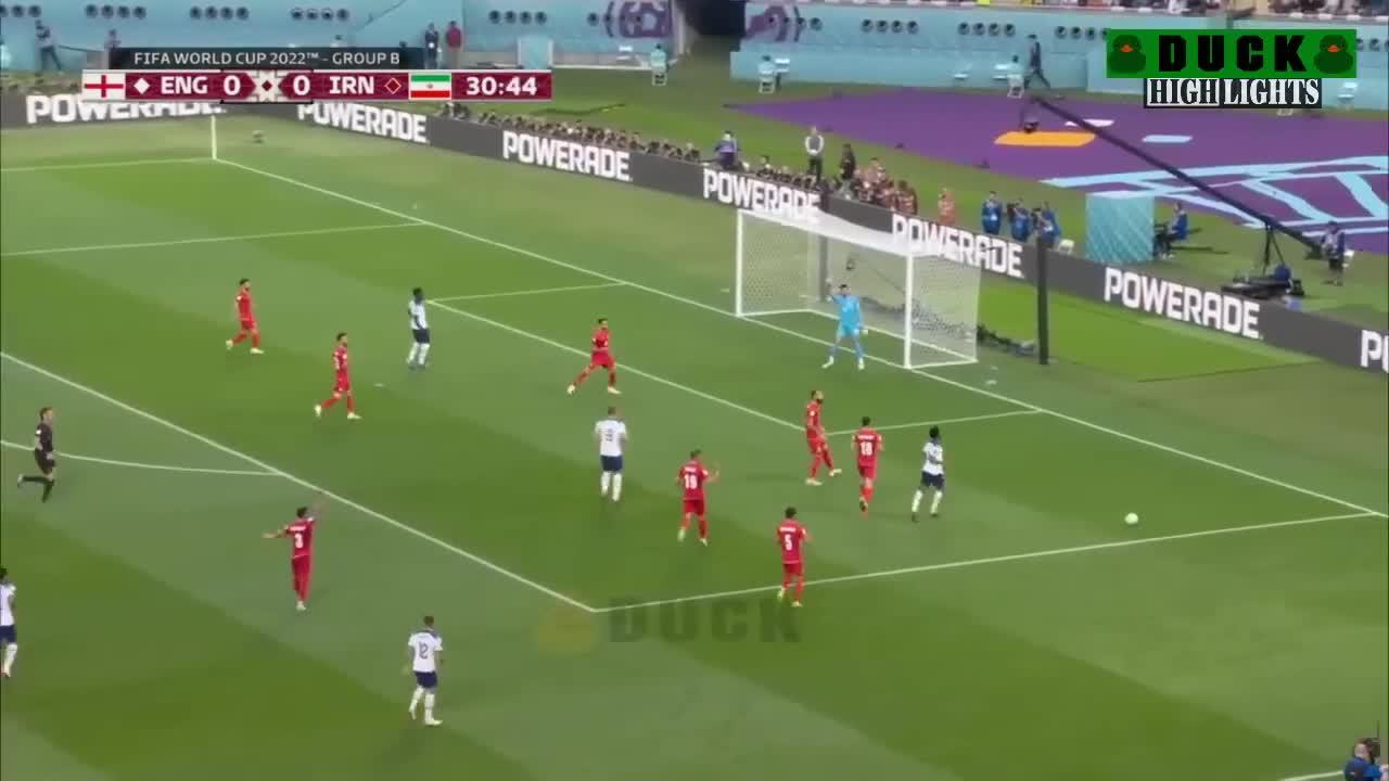 England vs Iran 6 - 2 World cup 2022