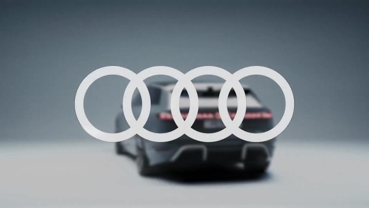 Audi's New Lighting Technology | A6 Avant e-Tron