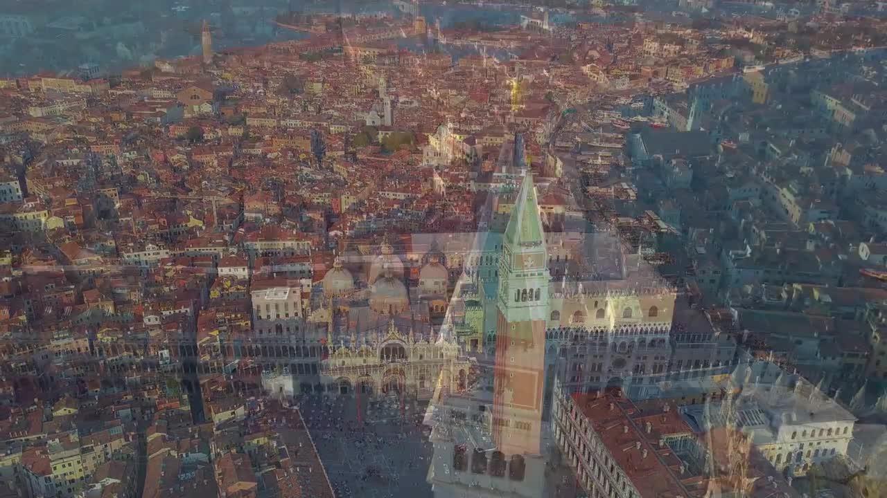 Venice, Italy | Beautiful Scenery | Aerial Drone Tour 4K