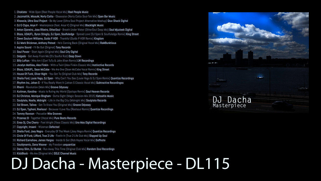 DJ Dacha - Masterpiece - DL115