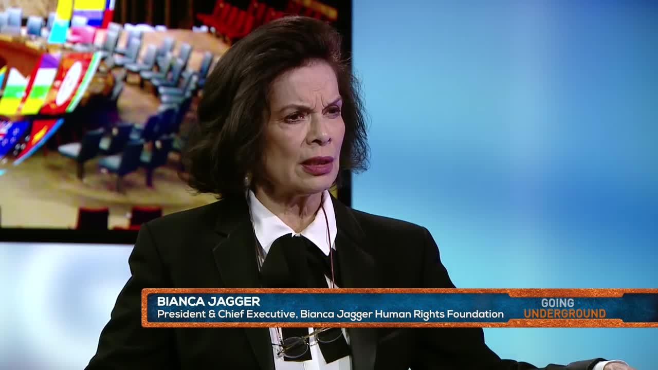 ARCHIVE: Bianca Jagger asks ‘Why did the US & UK really go to War in Iraq’?