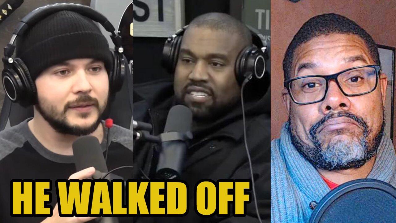Ye Kanye West MELTDOWN on Timcast IRL, WALKS OFF WILD Interview! REACTION!