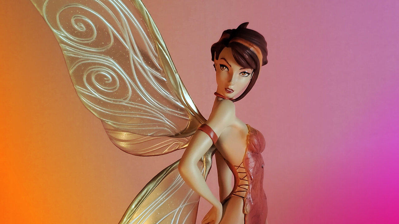 Tinkerbell Fall Variant Statue - Sideshow Collectibles