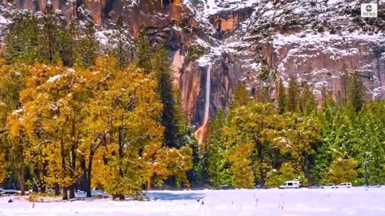 Time-lapse captures seasonal beauty in Yosemite Valley