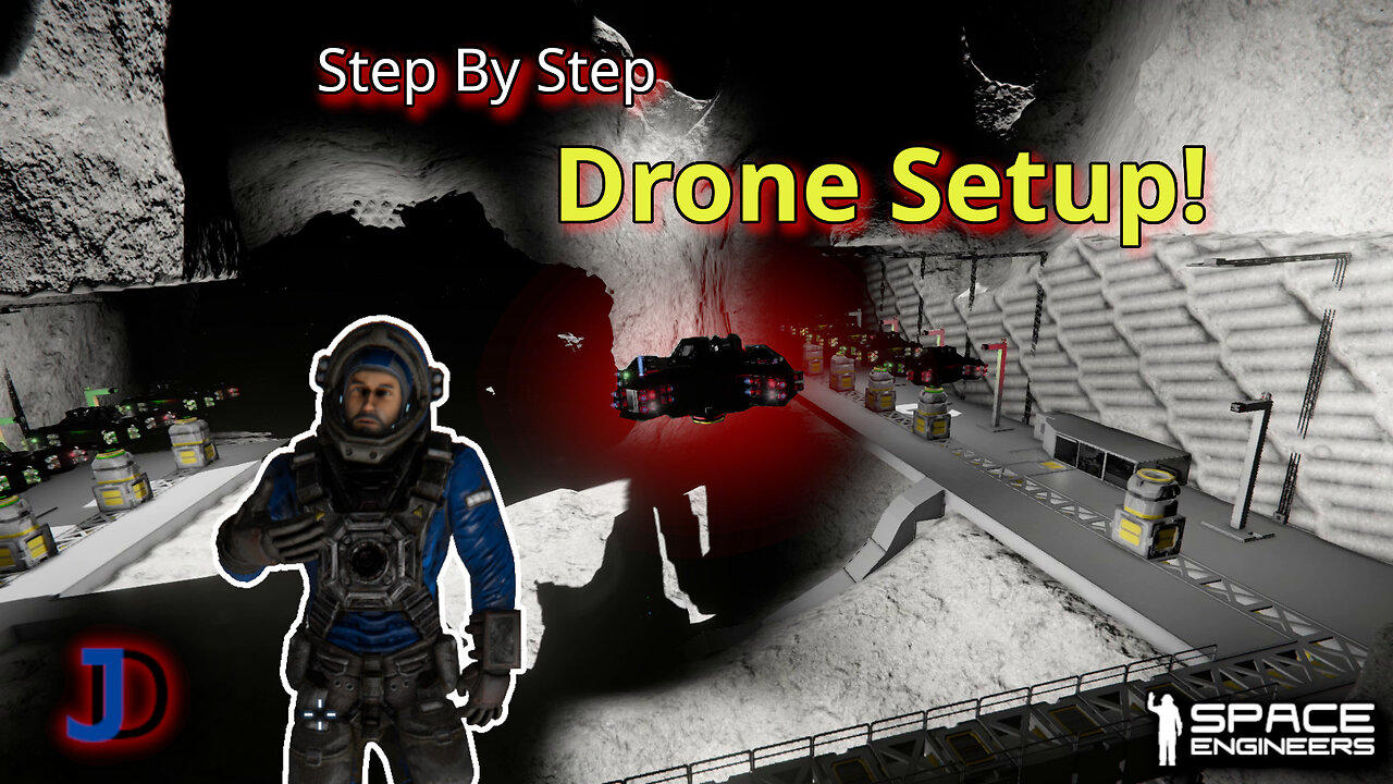 Space Engineers: S2e29 - Step By Step Programming a Drone.