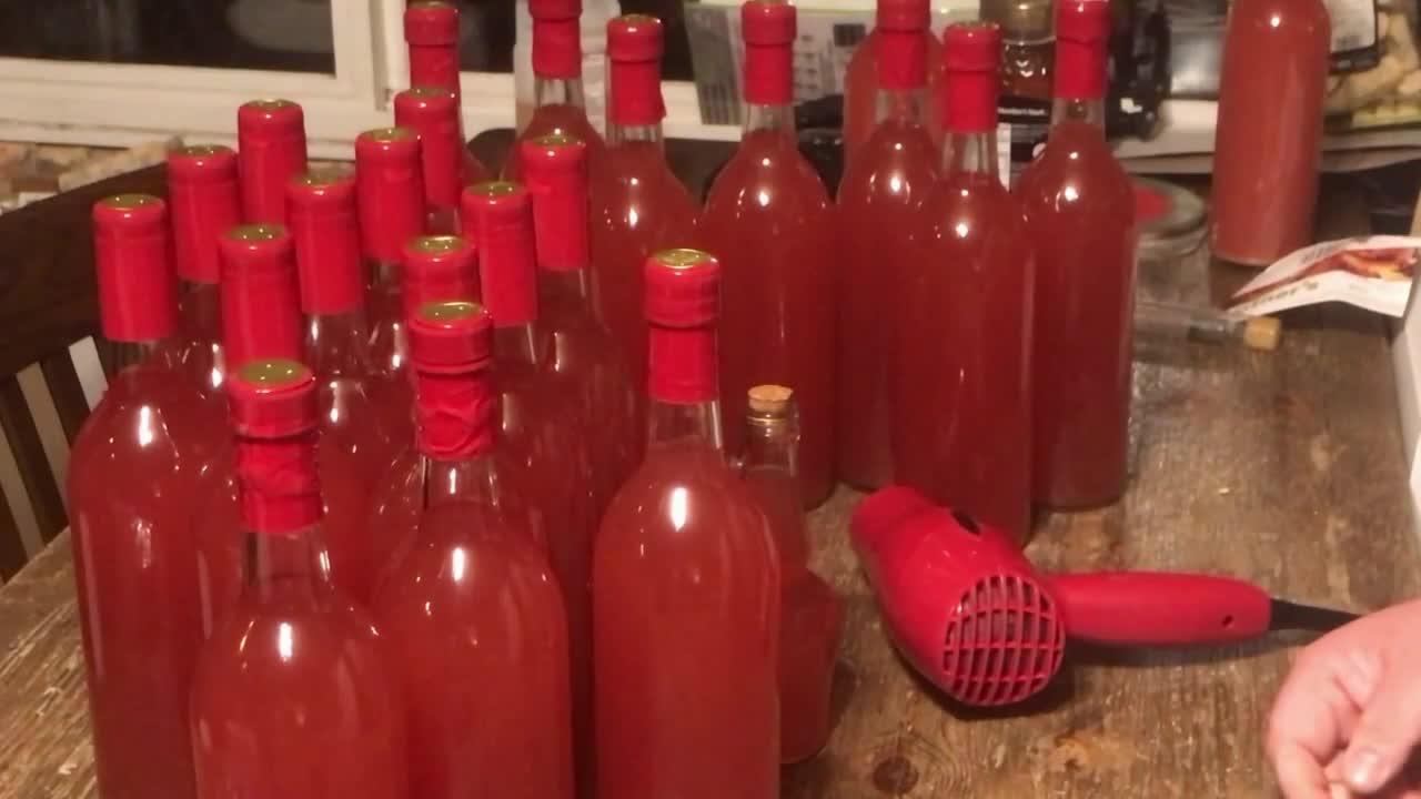 How to make Vikings Blood Mead. Cherry Mead with Clover Honey