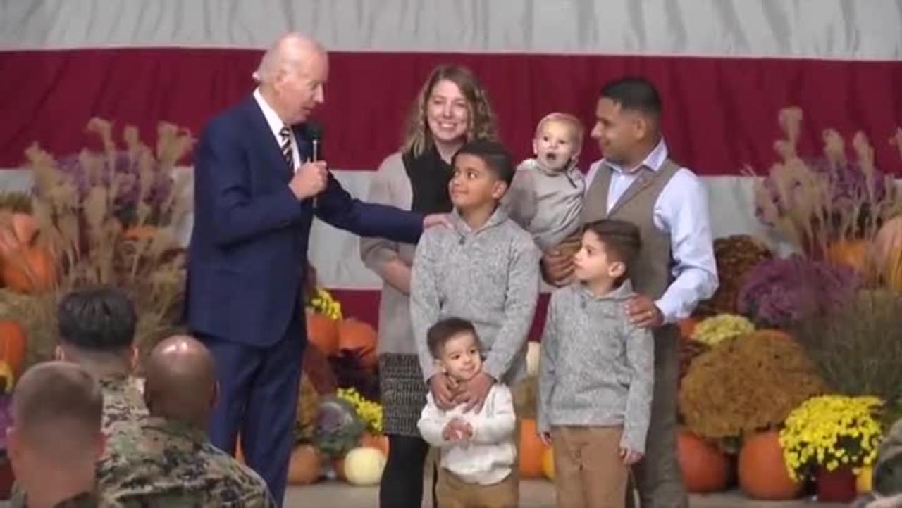 Biden's message to black boys: "You can do anything you want - steal a pumpkin if you want to"