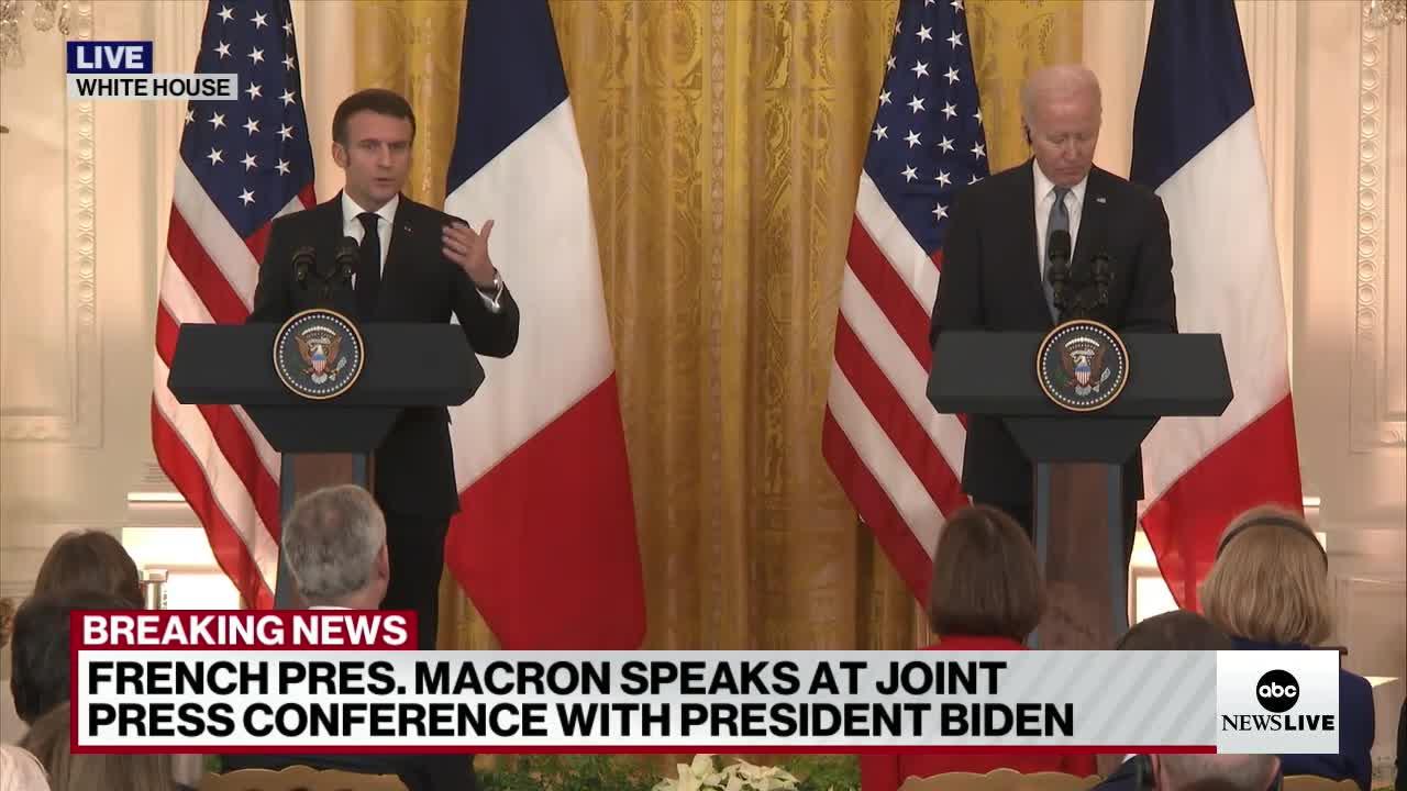 Biden, Macron highlight shared goal to end the AIDS epidemic by 2030