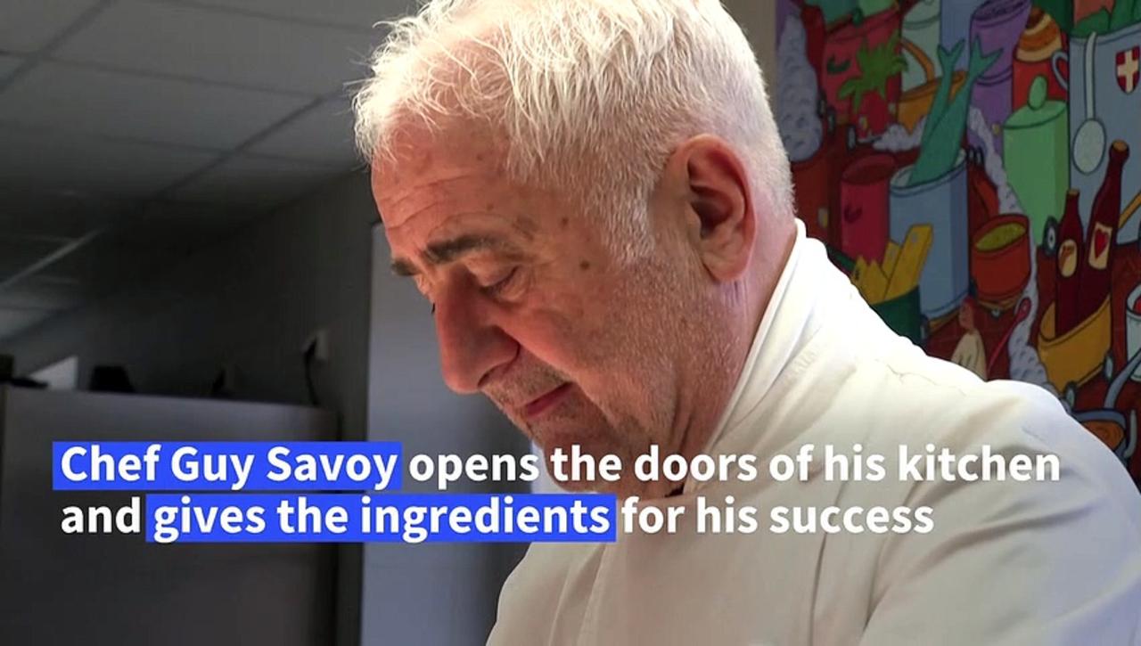 A 'physical approach to taste': chef Guy Savoy gives the ingredients for his success