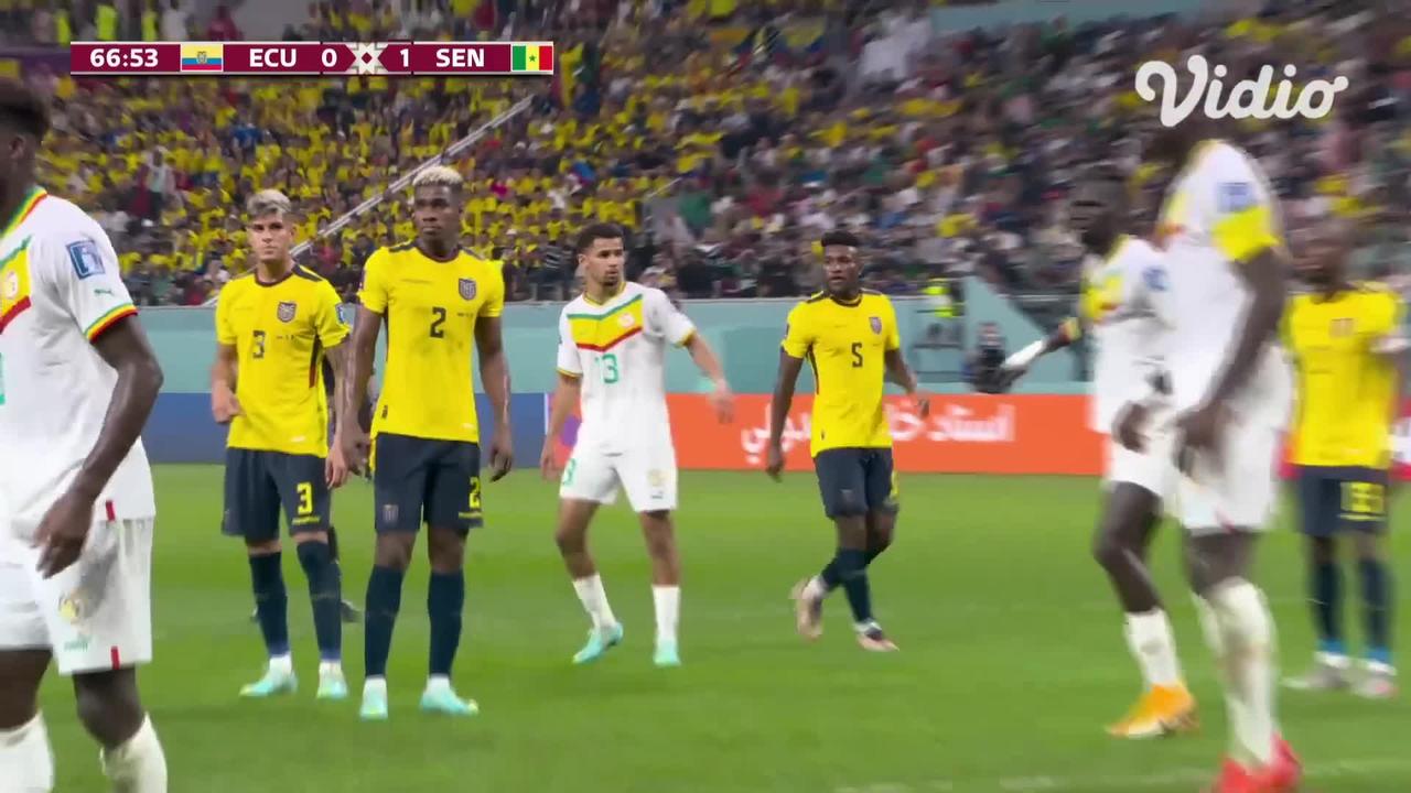 Game highlights between Ecuador and Senegal