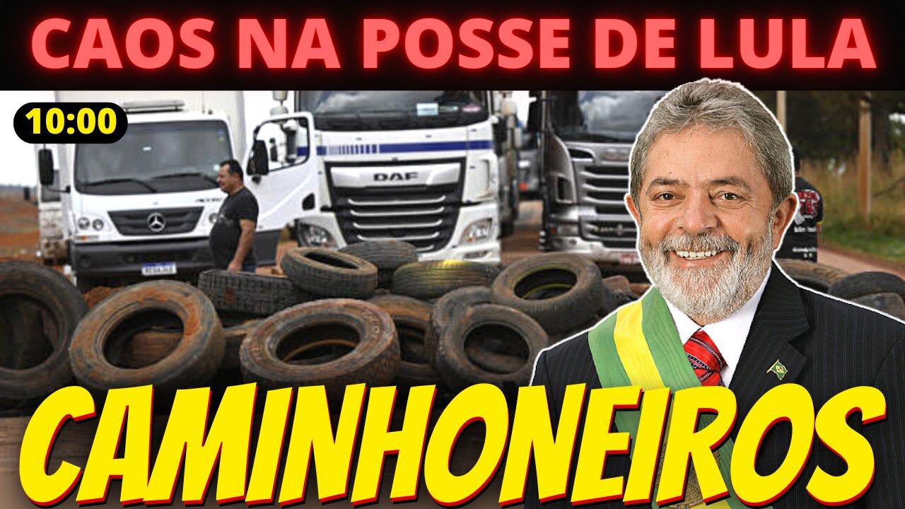Transição teme que caminhoneiros toquem o terror na posse do Lula