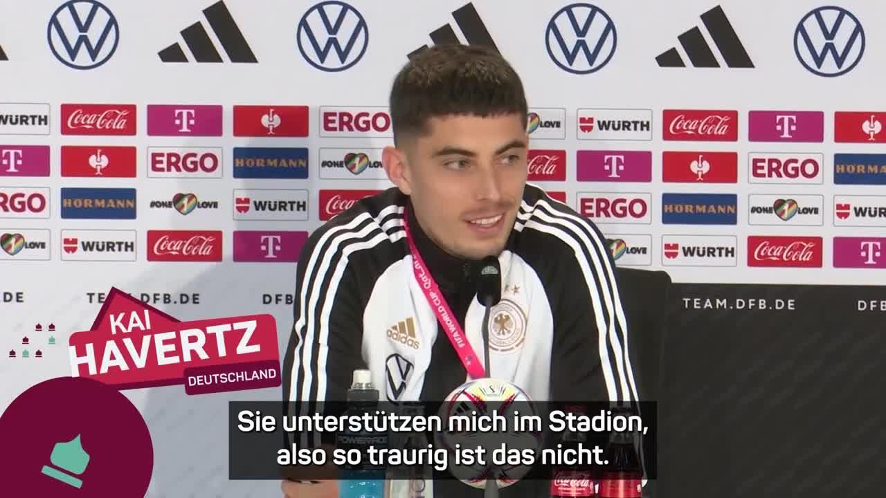 Havertz muss nach Reporter-Frage lachen, Brandt reagiert genial _ WM 2022