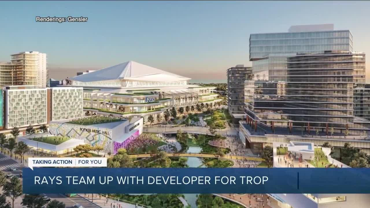 Rays Team up with developer for Tropicana Field