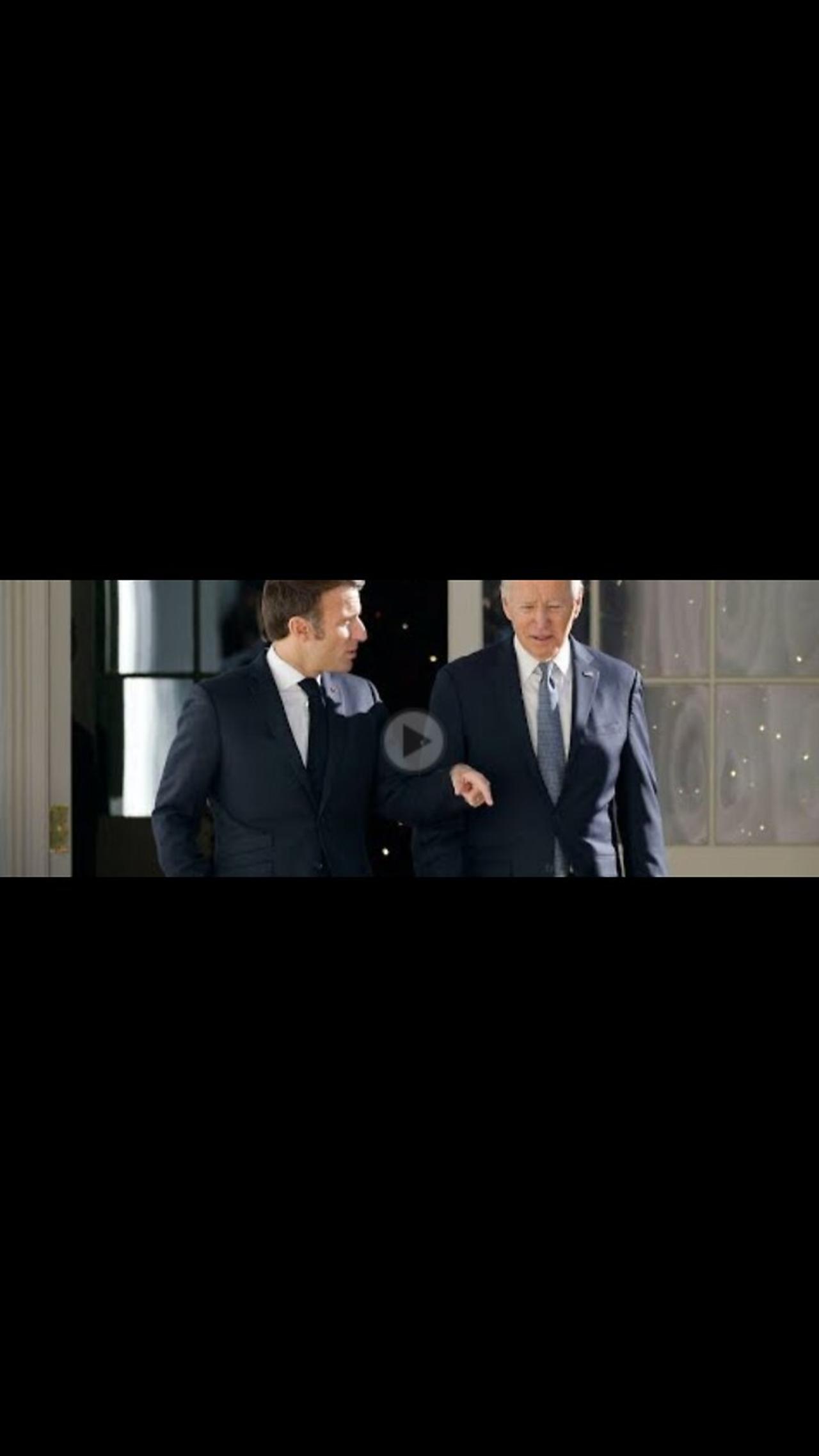 Biden hosts France's Macron following fallout from U.S.-Australia submarine deal