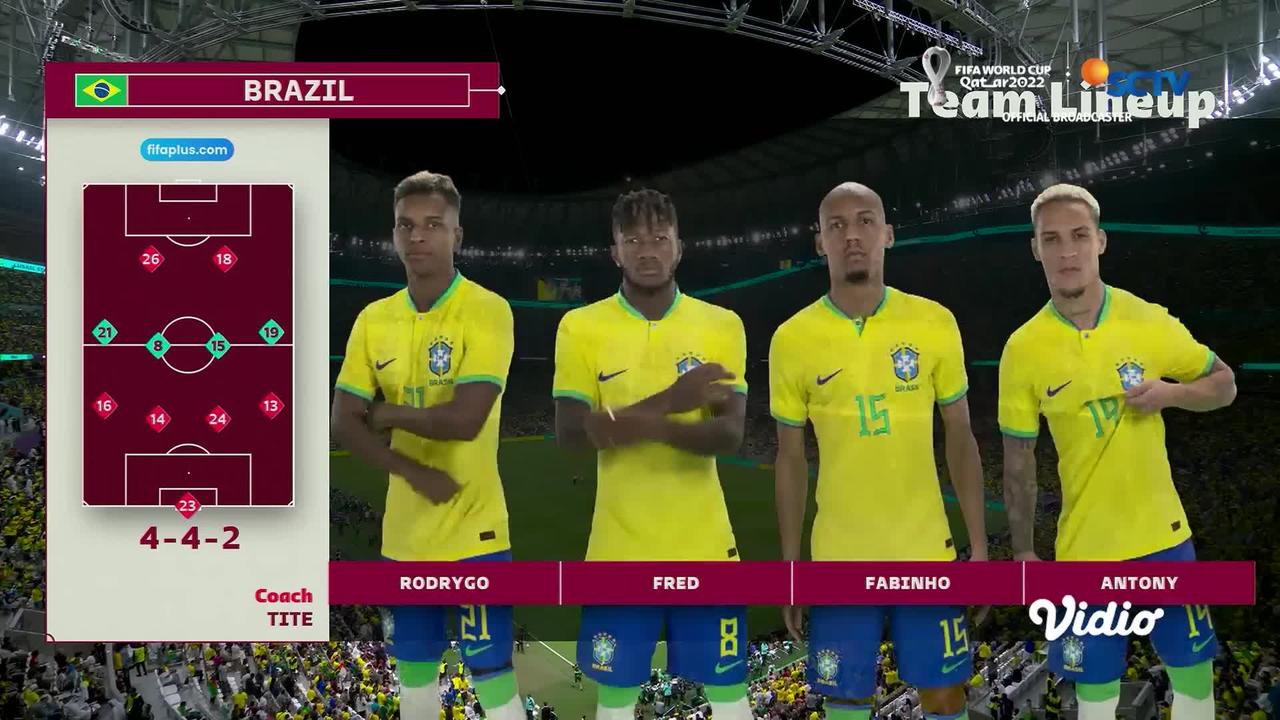 Starting Line Up Cameroon vs Brazil | FIFA World Cup Qatar 2022