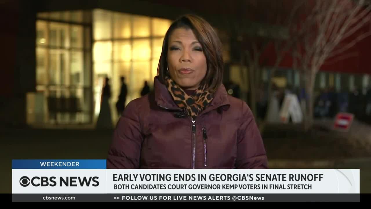 Early voting ends in Georgia's Senate runoff