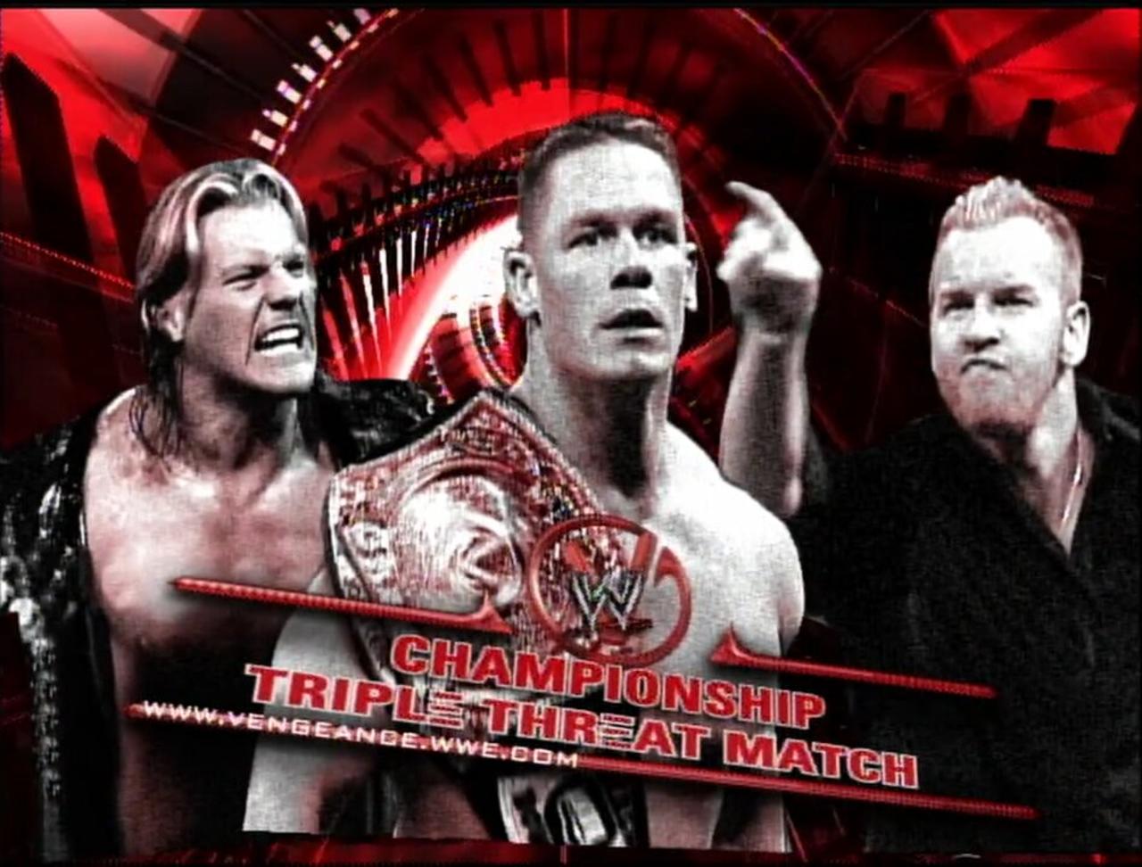 John Cena v Chris Jericho v Christian Vengeance 2005 FULL MATCH