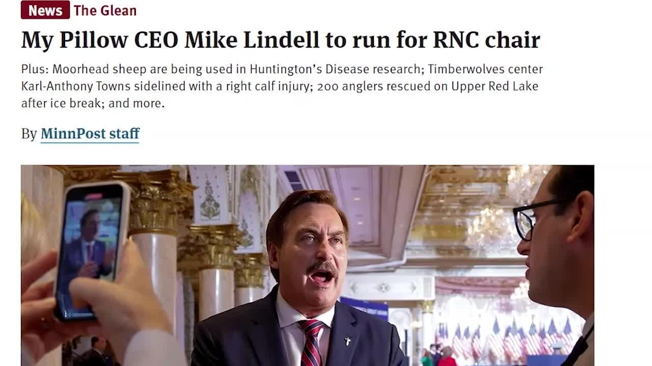 Mike Lindell Launches Campaign for RNC Chair, Outlines Vision for the Future