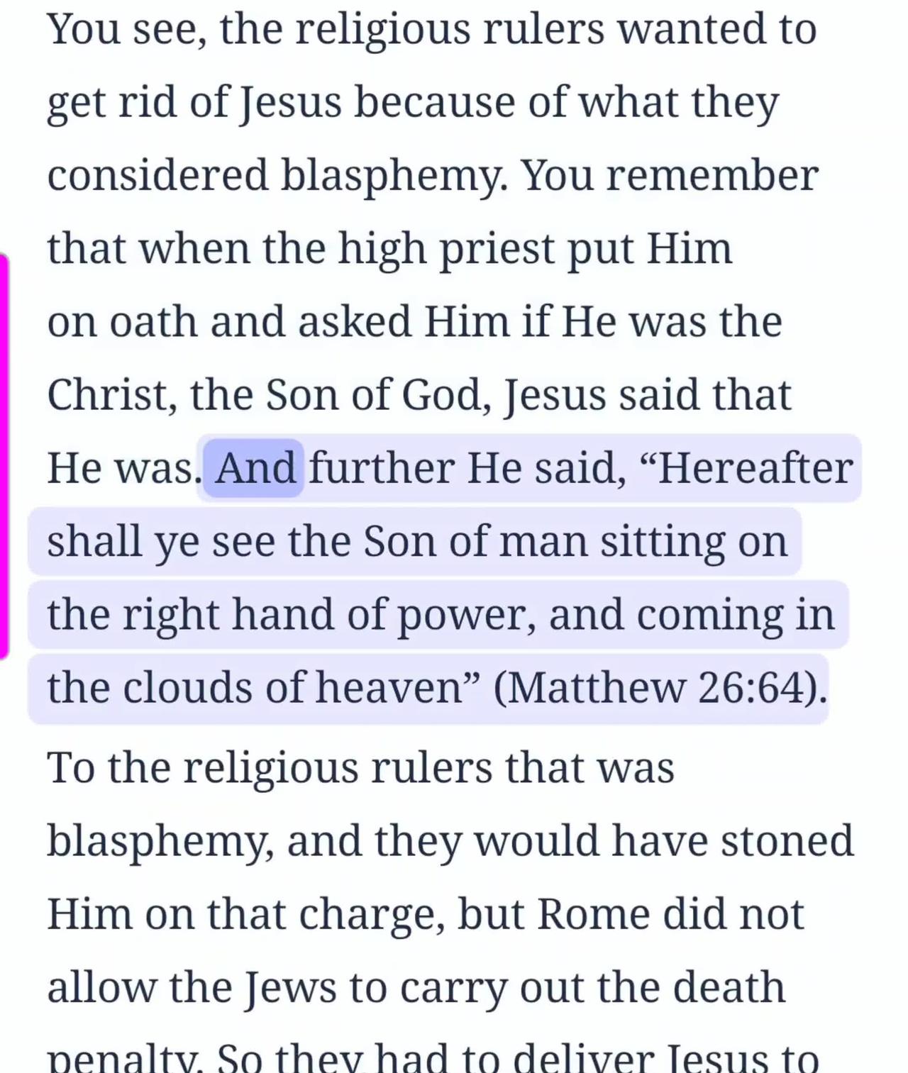 Matthew Chapter 27 (Bible Study) (1 of 2)