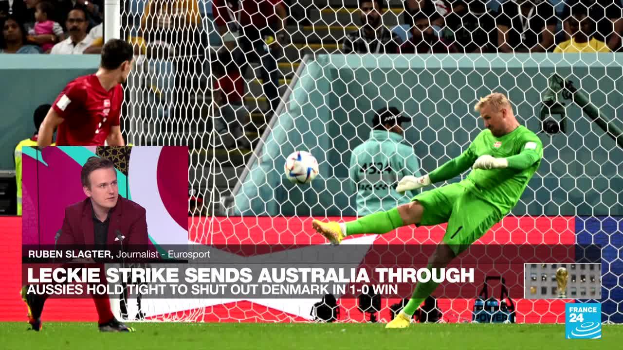 World Cup: Leckie strike sends Australia through • FRANCE 24 English