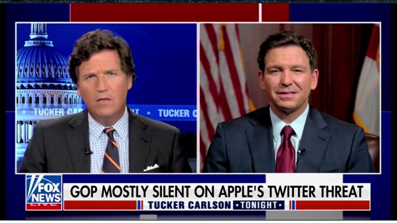 Desantis: Apple Is Using Their Authority to Protect the CCP While Limiting Speech in America