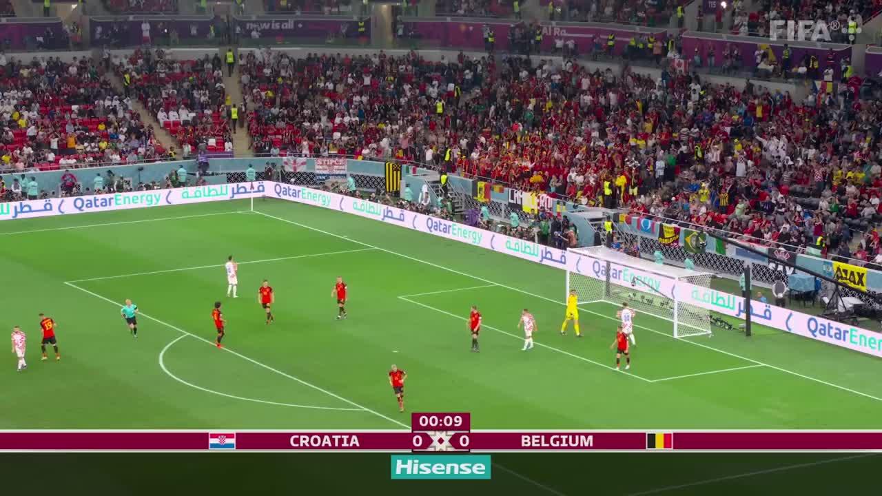 Croatia 0 vs 0 Belgium | FIFA World Cup Qatar 2022