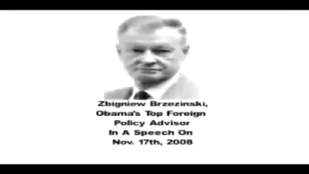 Zbigniew Brzezinski-Obamas Foreign Policy Advisor Speech 11-17-08