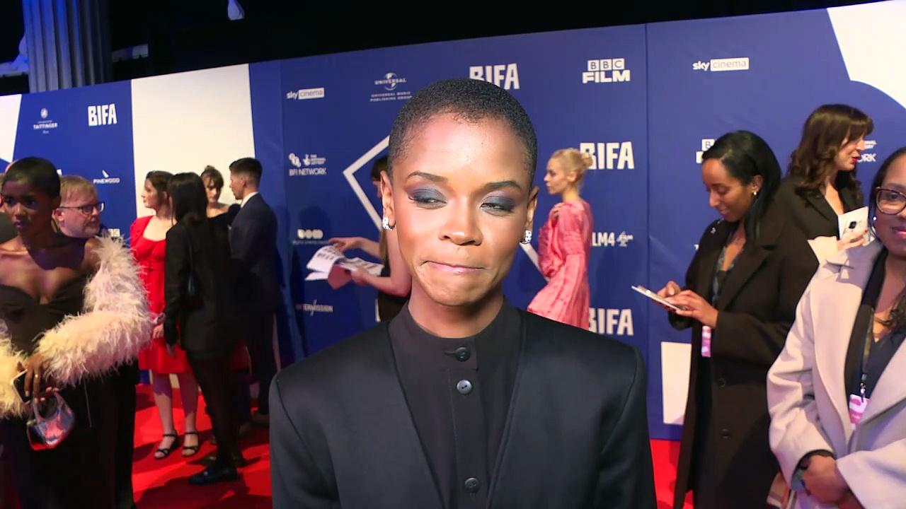 Letitia Wright: 'I did a lot of lying this year!'
